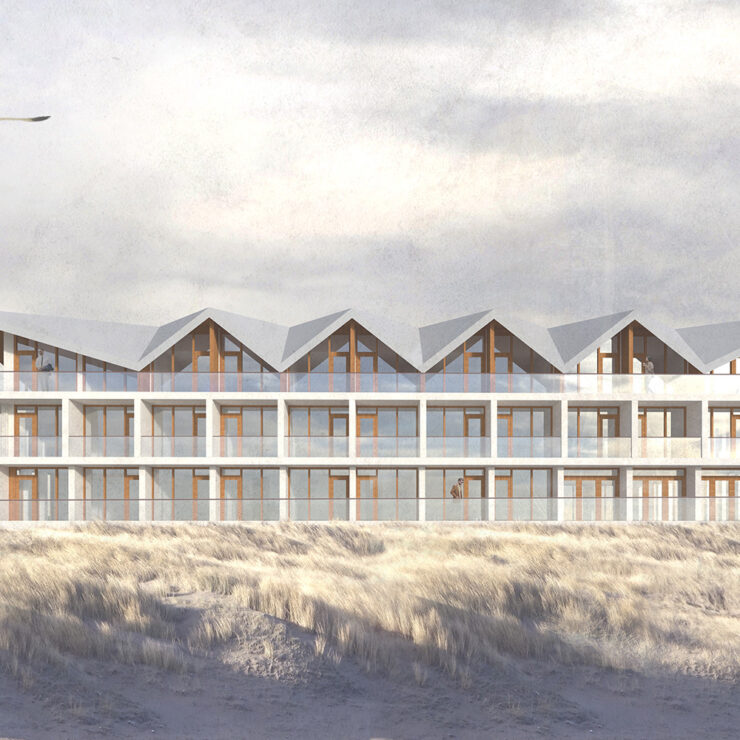 Hotel Bloemendaal, impressietekening