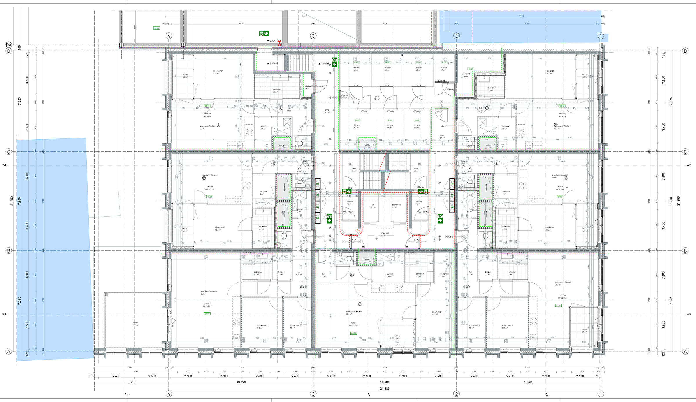 De Bankier, plattegrond 3e etage