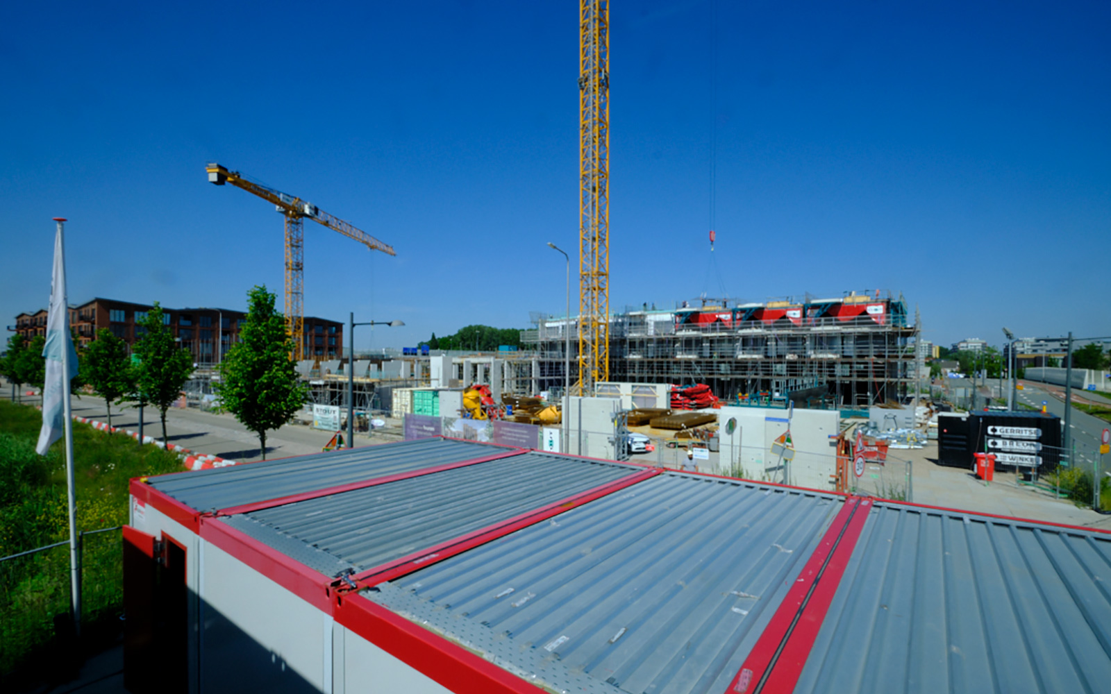 Verdevista Zoeterwoude in aanbouw